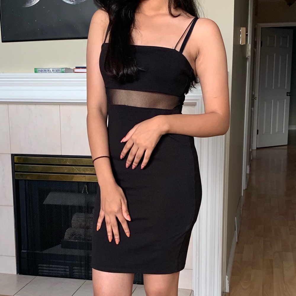 A black dress